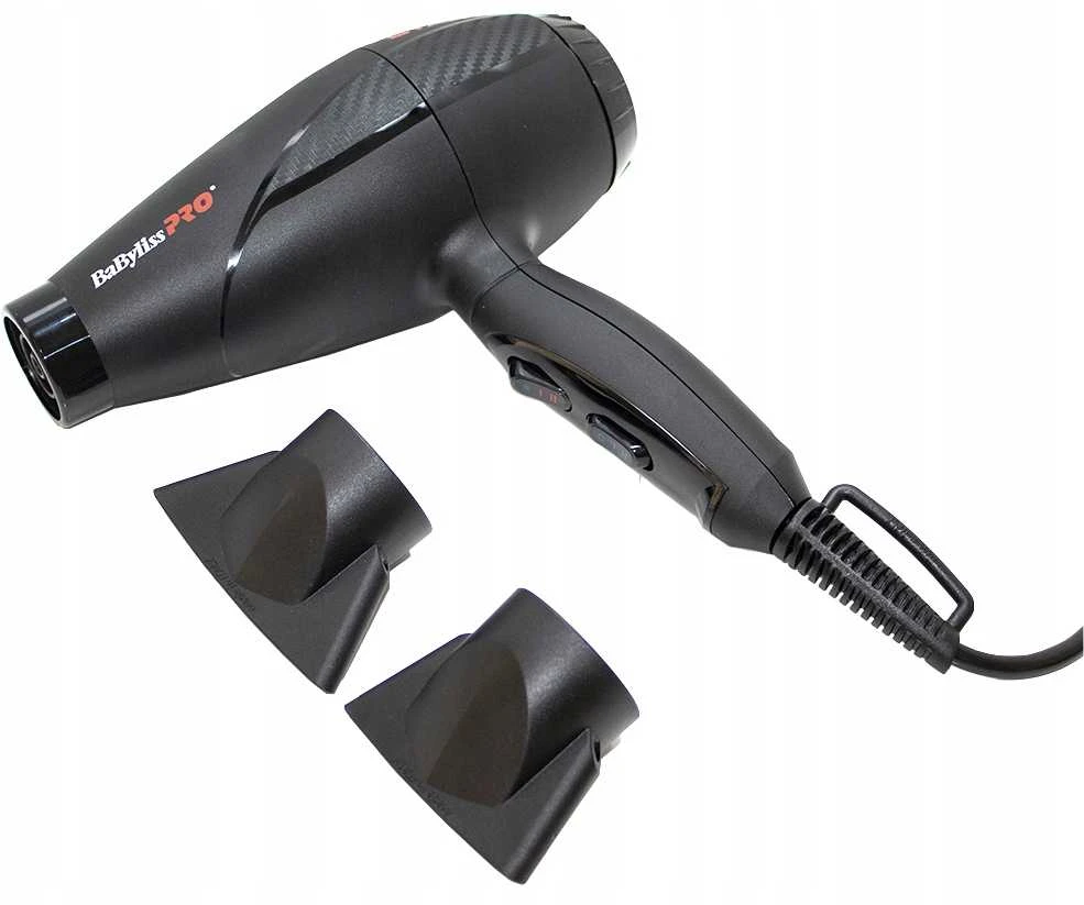Profesionalus plaukų džiovintuvas BaByliss PRO Juodas Star Ionic BAB6250IE, su jonų technologija, 2200 W