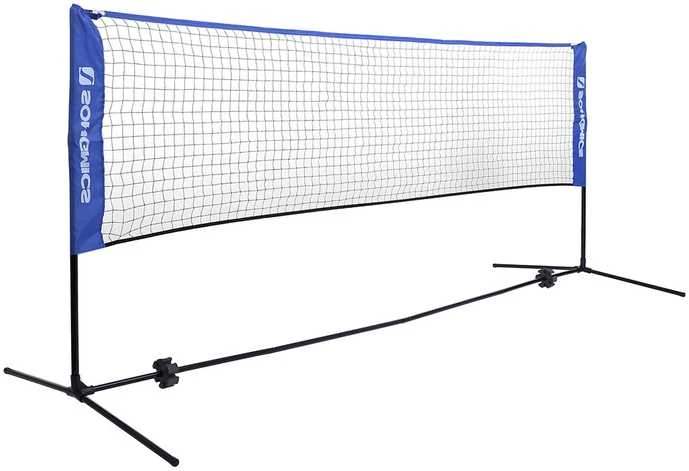Songmics Mėlynas badmintono tinklas