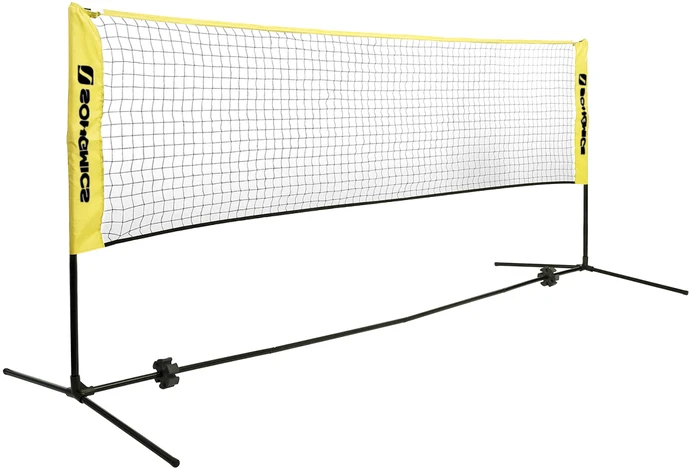Songmics Badmintono tinklelis su geležiniu rėmu