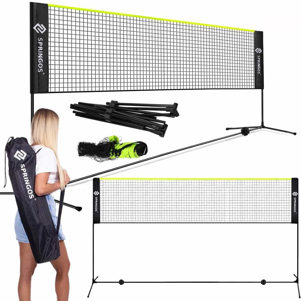Badmintono tinklelis Springos KG0036 400x75 cm