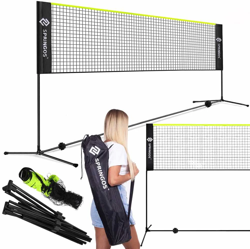 Badmintono tinklelis Springos KG0036 400x75 cm