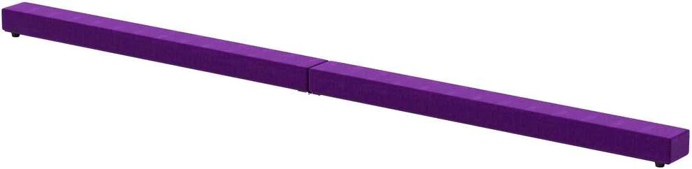 HOMCOM 210 cm gimnastikos balansas, skirtas naudoti lauke ir viduje, sulankstomas, iki 120 kg, violetinis
