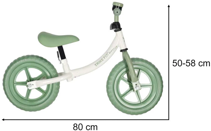 Trike Fix Balansinis dviratukas žalias