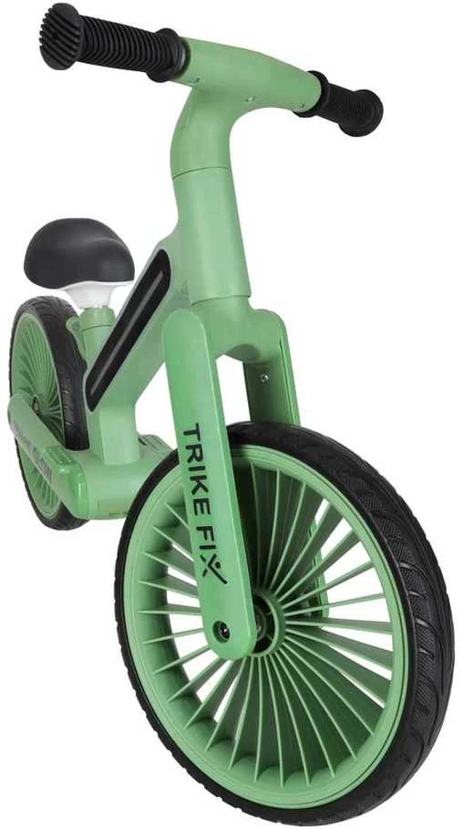 Baby Mix Balansinis dviratis Trike Fix Glow LED rėmas, žalias
