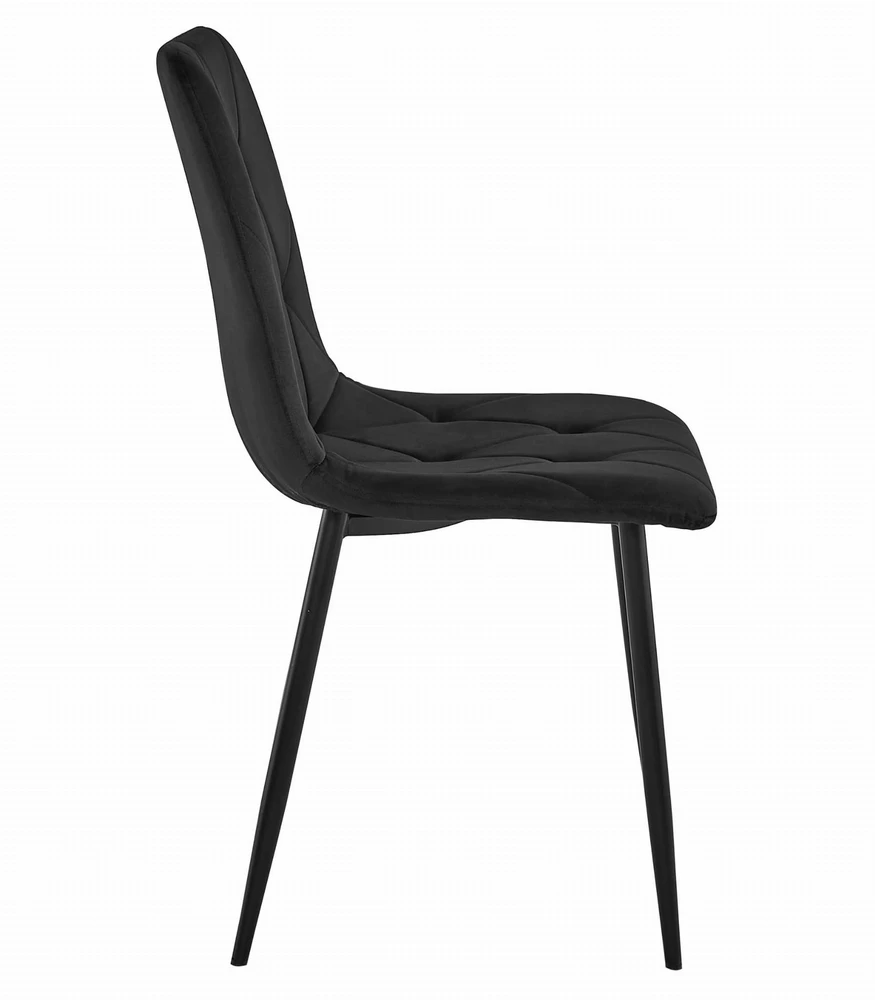 Valora Baldų komplektas su 4 kėdėmis, Craft ir juodos spalvos, 120 × 80 × 75 cm