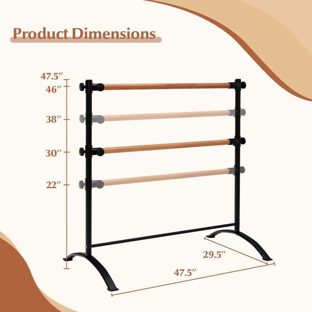 Baletinis baras 120.7×74.9×120.7 cm