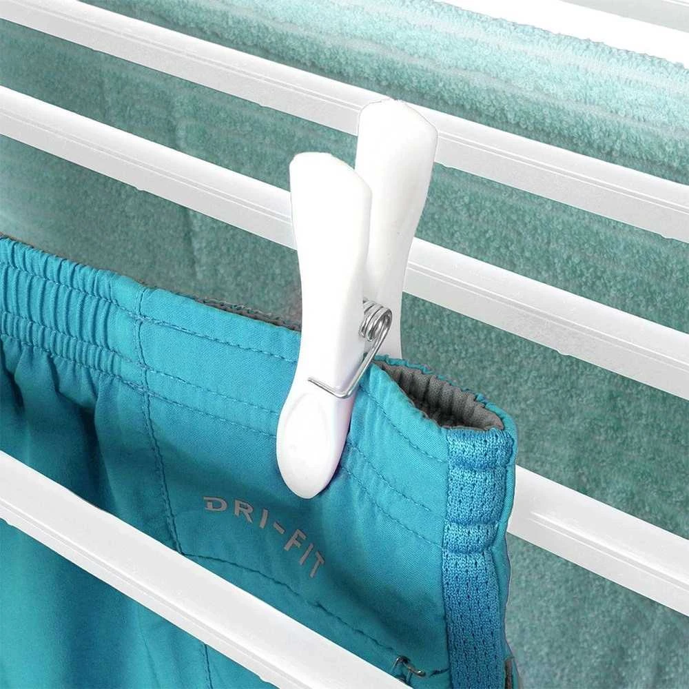 Ultra Clean Italijos skalbinių džiovykla XXL 208 cm, balta, išskleidžiama