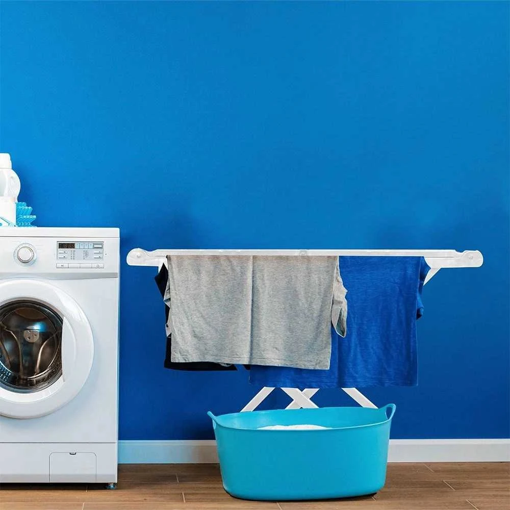 Ultra Clean Italijos skalbinių džiovykla XXL 208 cm, balta, išskleidžiama