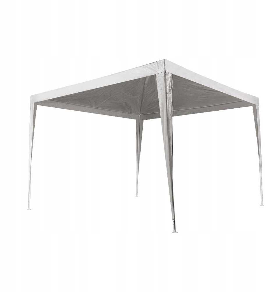 Roger Palapinė sodo vakarėlių paviljonas komercinė pavėsinė Balta 2,4X2,4 m