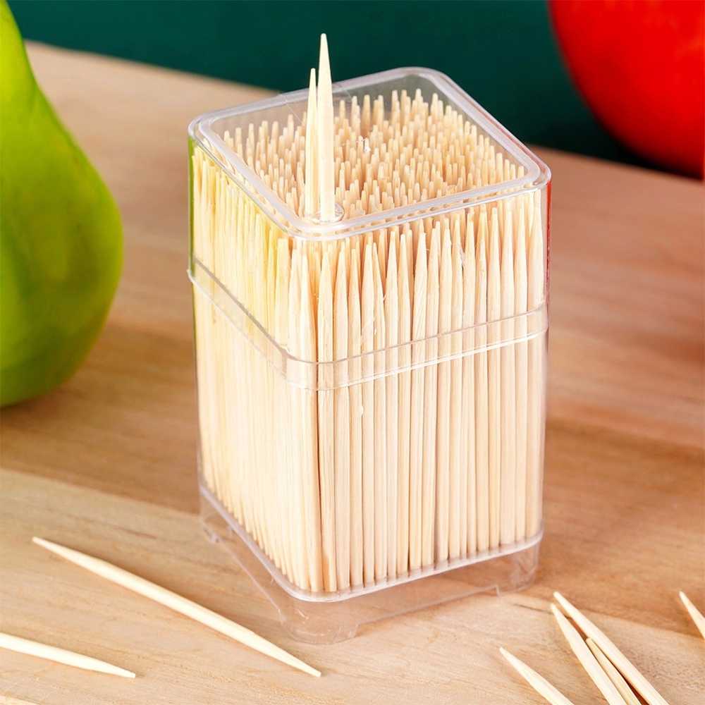 Orion Bambukiniai dantų krapštukai 6,5 cm 450 vnt.