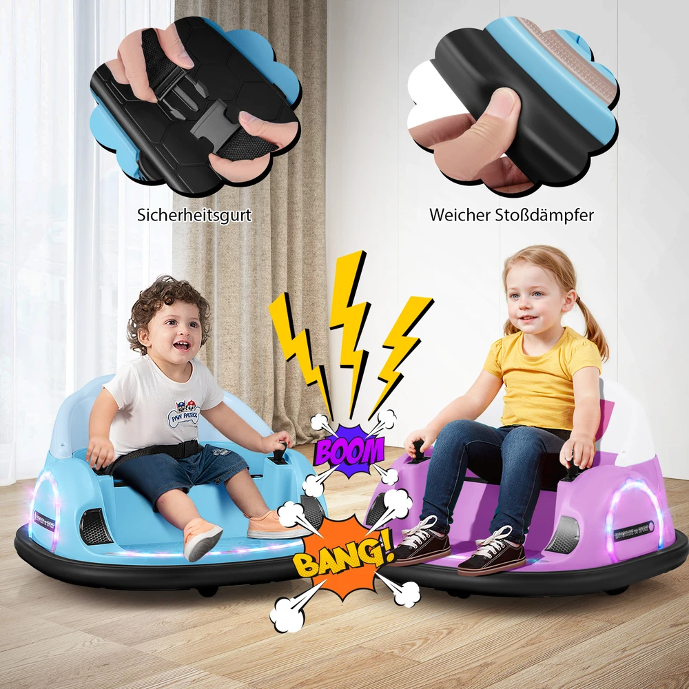 Bamperinis automobilis mėlynas