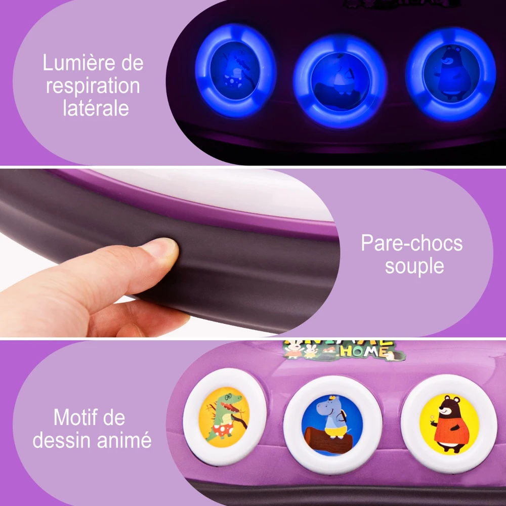 Bamperinis automobilis violetinis