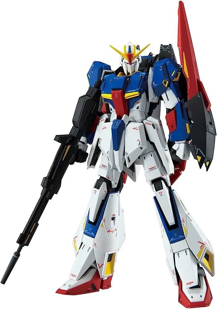 Kolekcinė Figūrėlė - Bandai MG 1/100 Zeta Gundam Ver.Ka Metalizuotas Paviršius