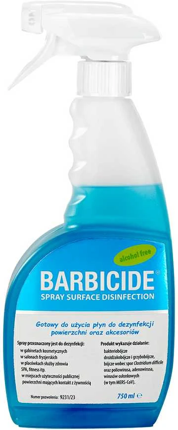 Activeshop BARBICIDE purškiklis visiems paviršiams dezinfekuoti, 750 ml, bekvapis