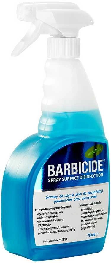 Activeshop BARBICIDE purškiklis visiems paviršiams dezinfekuoti, 750 ml, bekvapis