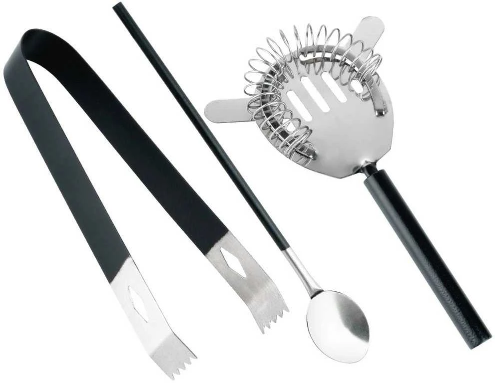 Excellent Houseware Baro rinkinys gėrimams, 5 dalių, nerūdijantis plienas