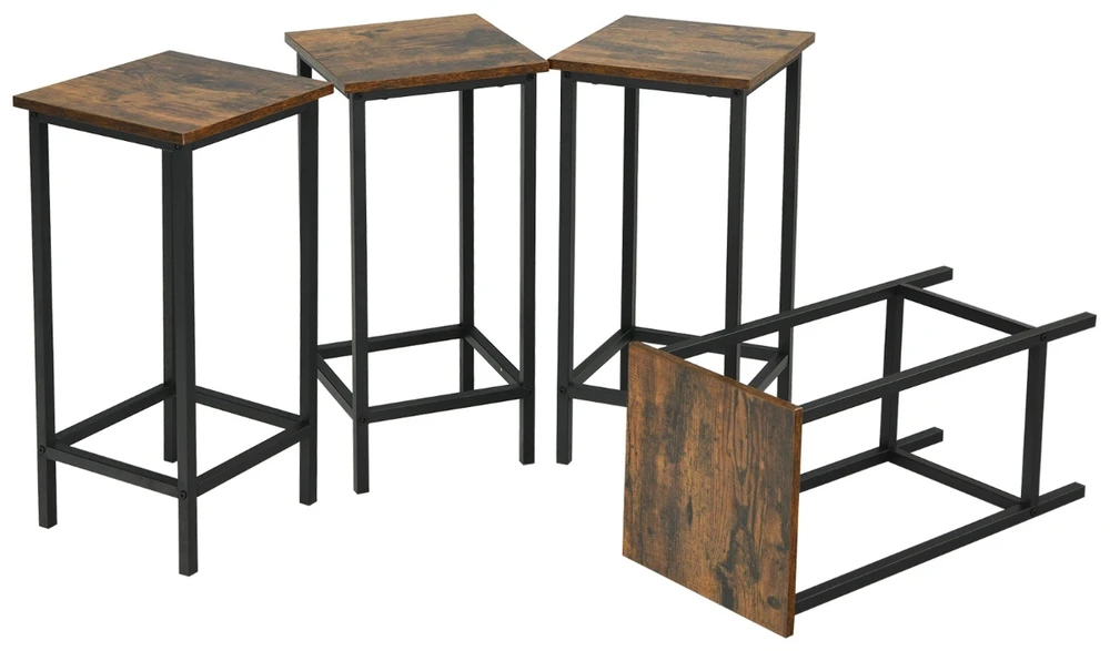 Baro kėdė 72 cm 4 vnt.