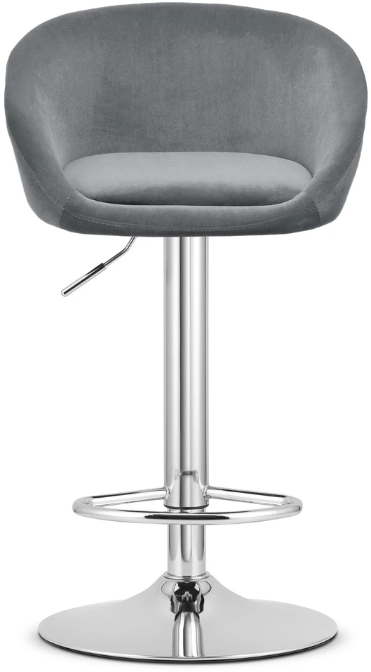 Leobert Baro kėdė EAST, reguliuojamo aukščio, pasukama, pilka, 81–103 cm, 2 vnt.