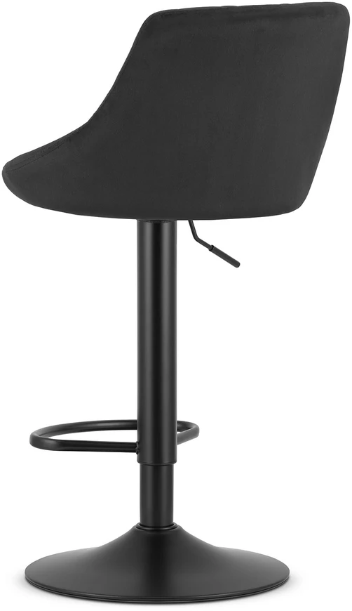Leobert Baro kėdė reguliuojamo aukščio, besisukanti, juoda, 85–105 cm