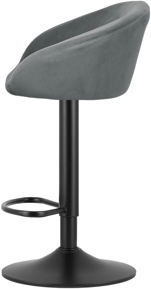 Leobert Baro kėdė, reguliuojamo aukščio, besisukanti, pilka, 81–103 cm, 2 vnt.