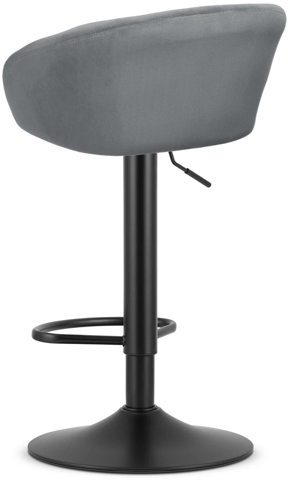 Leobert Baro kėdė, reguliuojamo aukščio, besisukanti, pilka, 81–103 cm, 2 vnt.