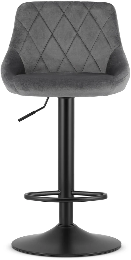 Oskar Bar chair Leobert Kast. matte. pilkas. 49x45.5x85-105 cm