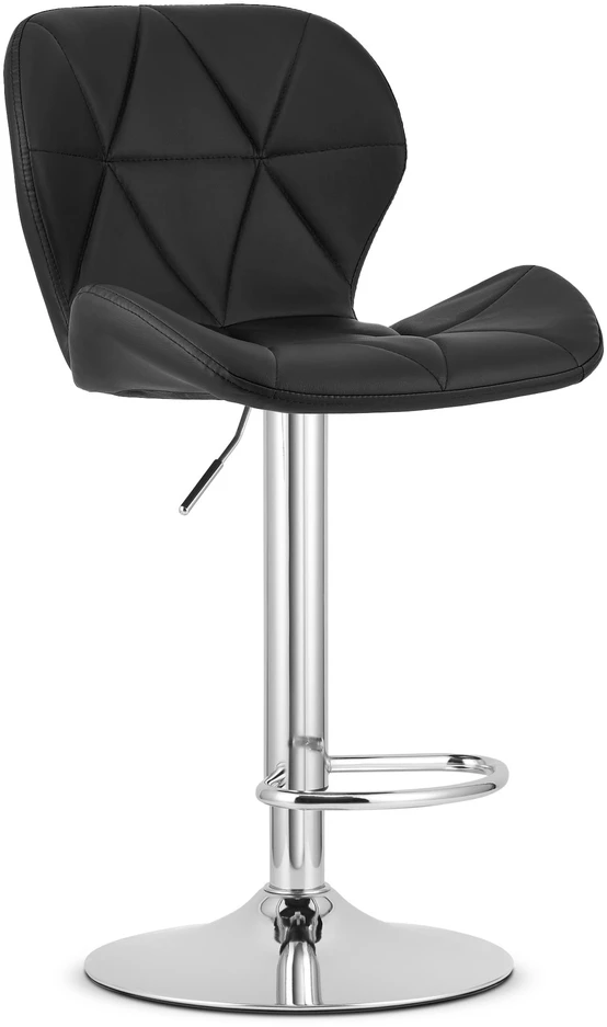 Leobert Baro kėdė reguliuojamo aukščio, sukama, juoda, 90–111 cm, 2 vnt.