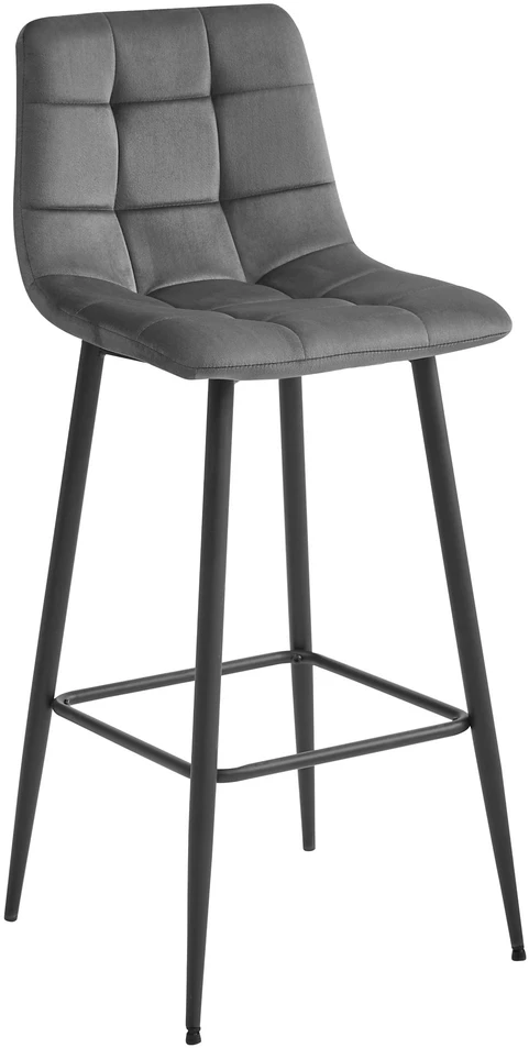 Leobert Baro kėdė su aksomine sėdyne, 104 cm
