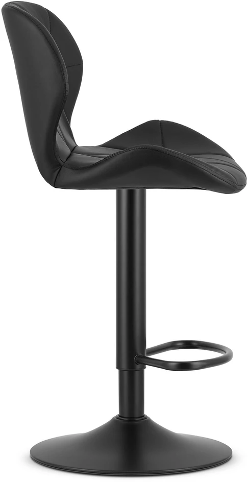 Atos Baro kėdė su reguliuojamo aukščio ir besisukančia sėdyne, juoda, 90–111 cm