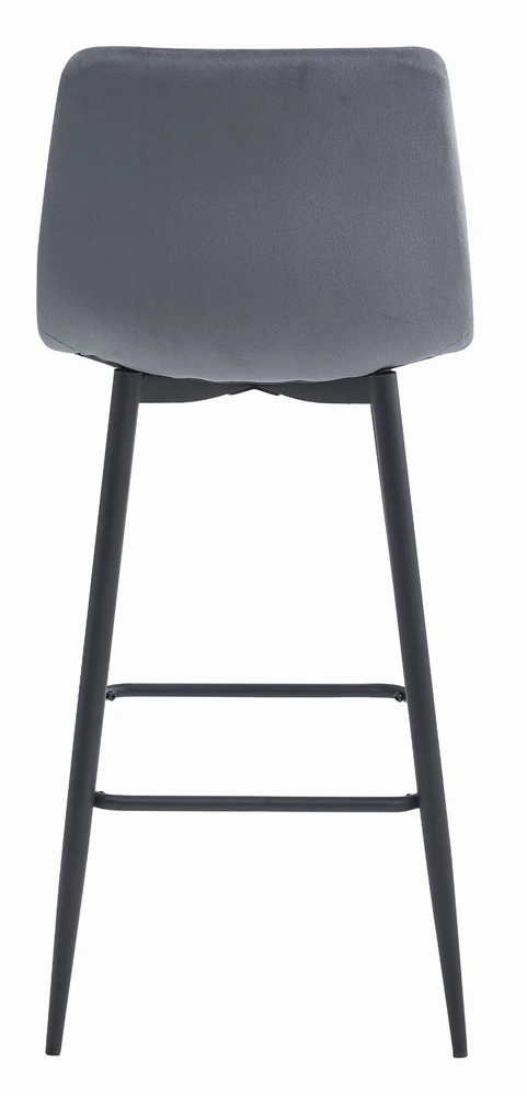 Leobert Baro kėdės su aksominėmis sėdynėmis, 104 cm, 3 vnt.