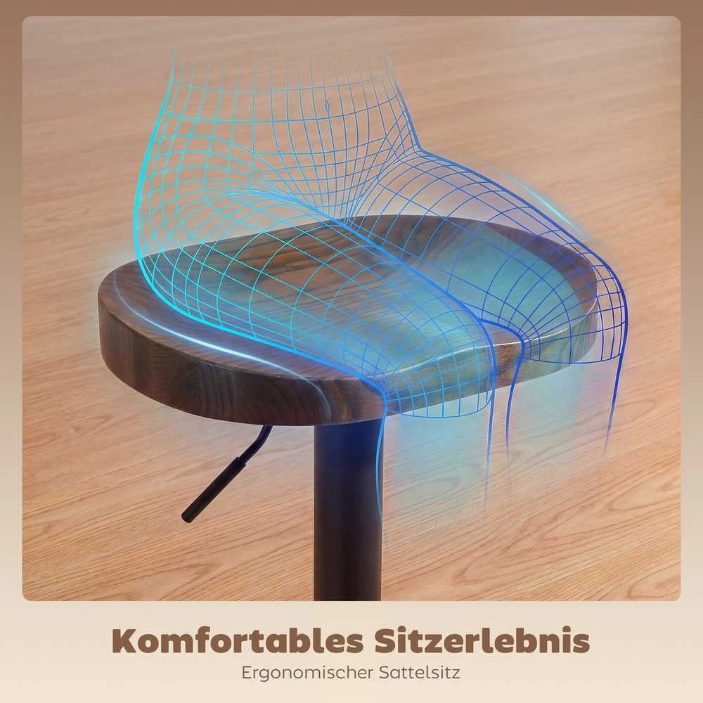 Baro kėdės tamsiai rudos 2 vnt.