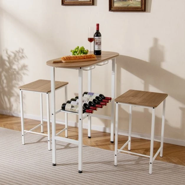 Baro stalo rinkinys 100 x 40 x 95 cm 3 vnt.