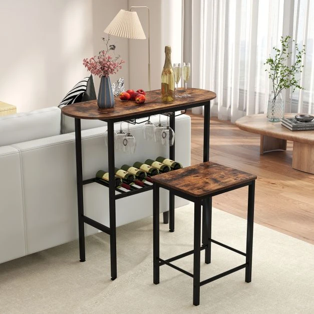 Baro stalo rinkinys 100 x 40 x 95 cm 3 vnt.