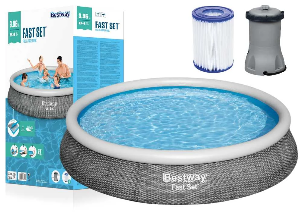 BESTWAY baseinas 3.96m x 84cm, 57376