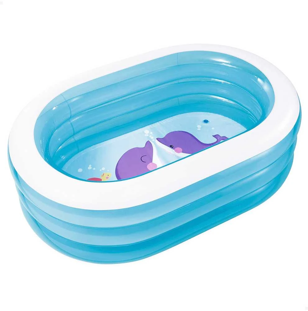 Pripučiamas baseinas INTEX My Sea Friends Pool 163x107x46cm