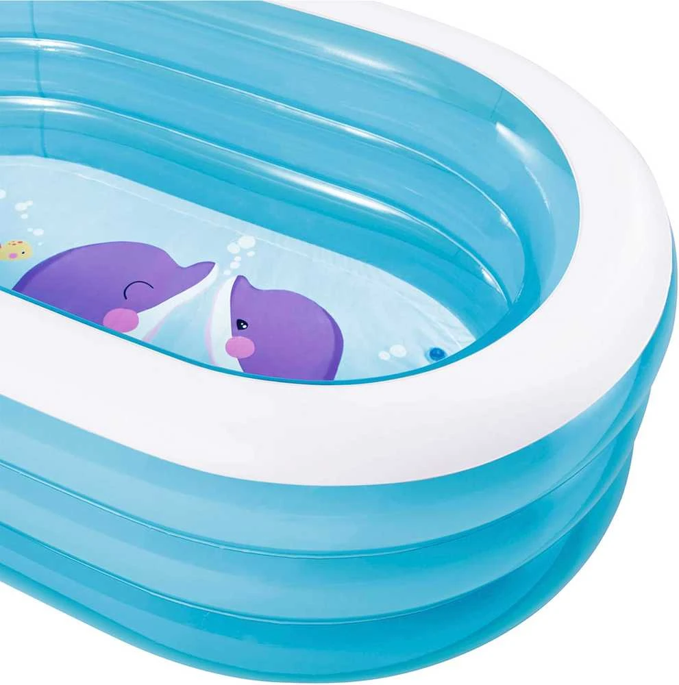 Pripučiamas baseinas INTEX My Sea Friends Pool 163x107x46cm