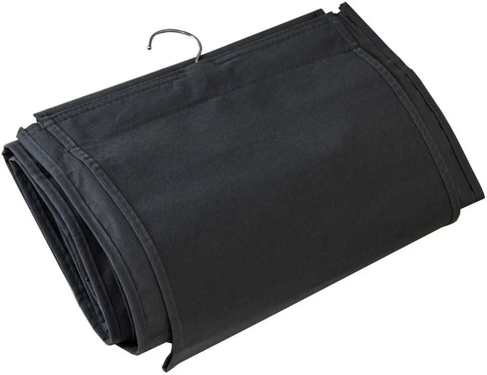 Batų dėklas spintai pakabinamas 115x32 cm juodas