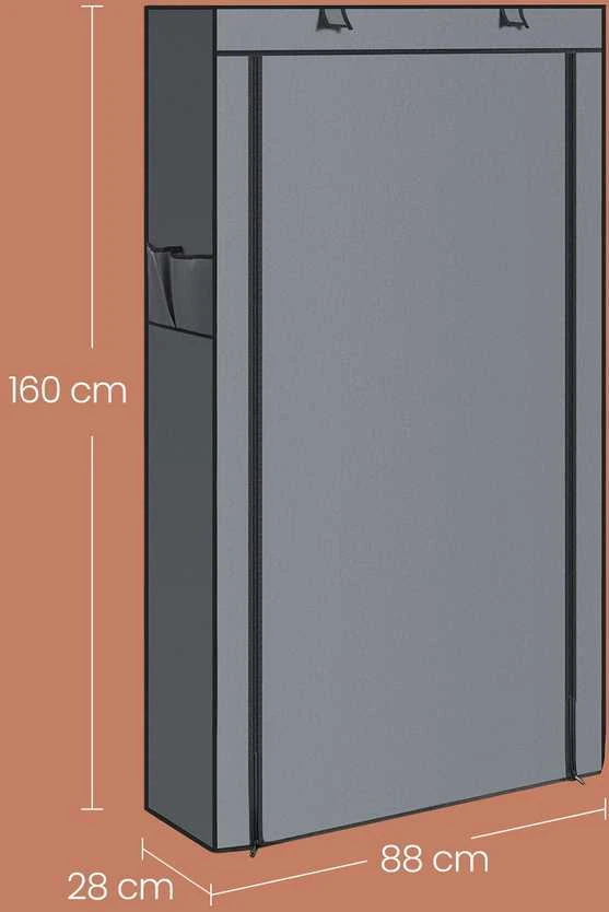 Batų lentyna SONGMICS 88x28x160 cm, 10 lygiai