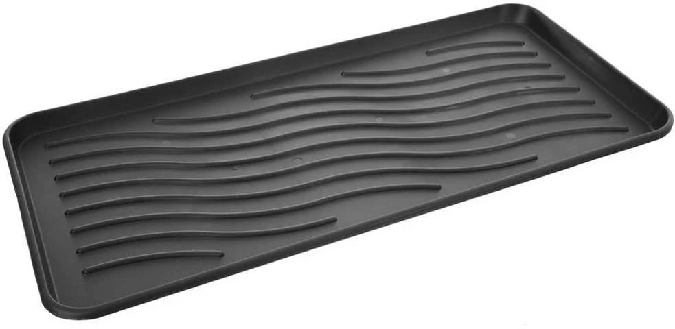 Orion Batų padėklas 77,5x38 cm, juodas, universalus