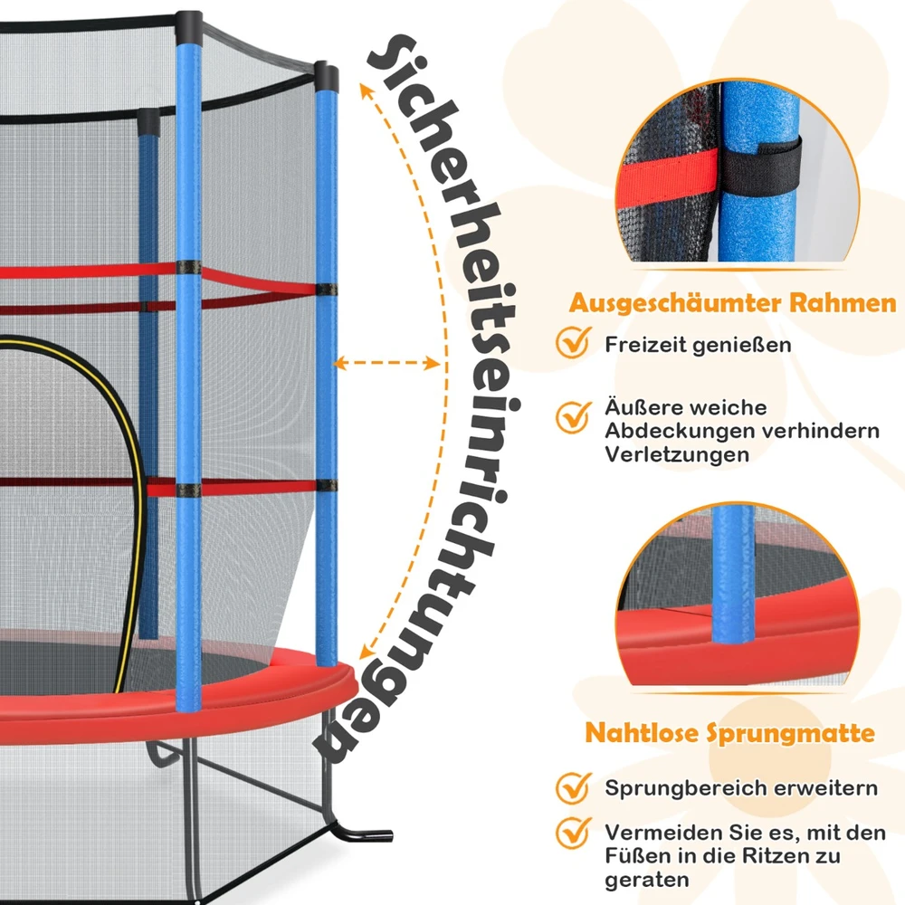 Batutas Ø140 cm tamsiai mėlynas