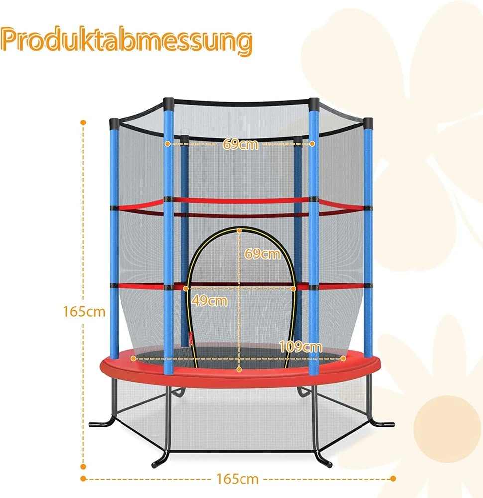 Batutas Ø140 cm tamsiai mėlynas