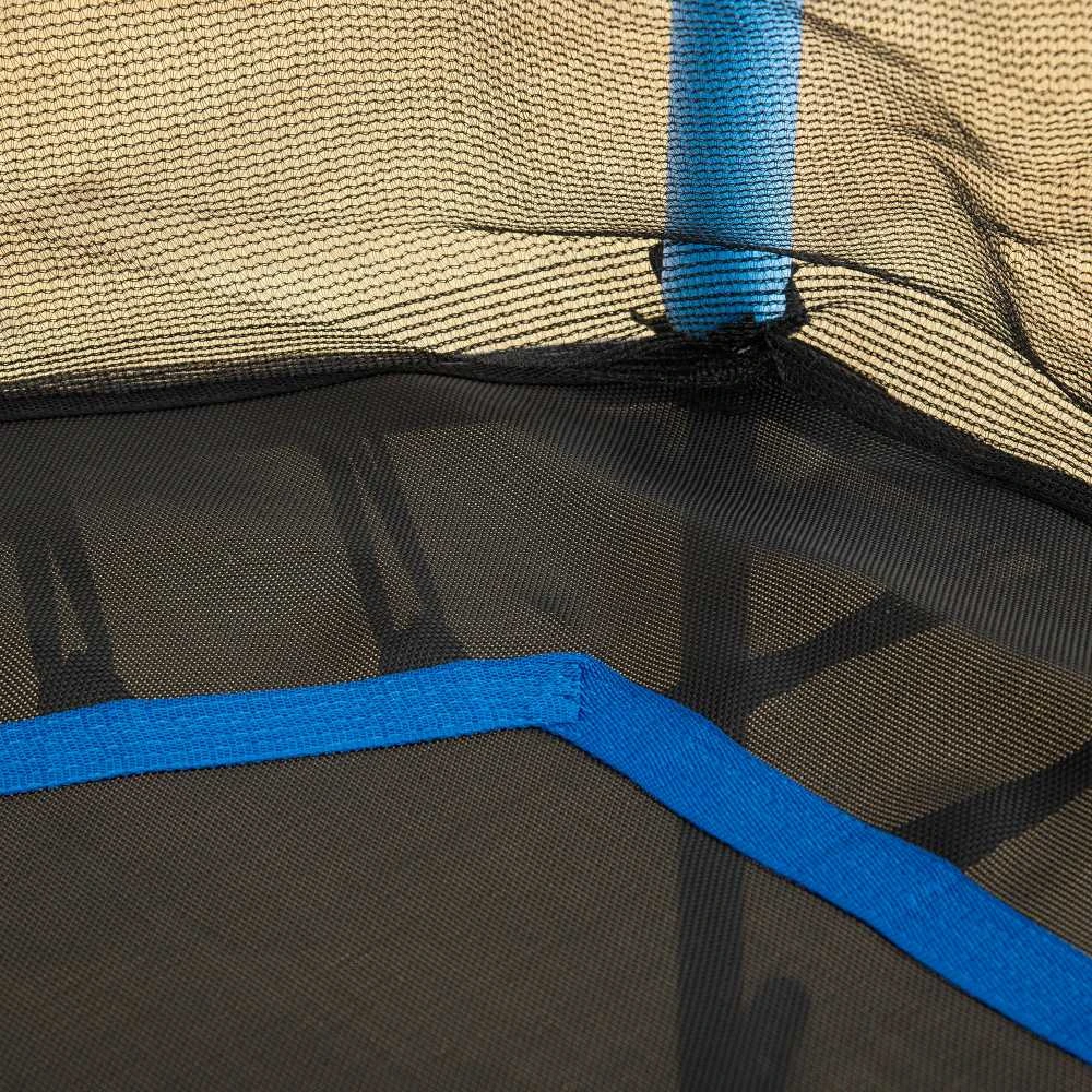 Vaikiškas batutas HOMCOM Ø163,5 cm, vidaus batutas su apsauginiu tinklu, kraštų apdaila ir elastine virve, iki 50 kg, 3-10 metų vaikams, mėlynas