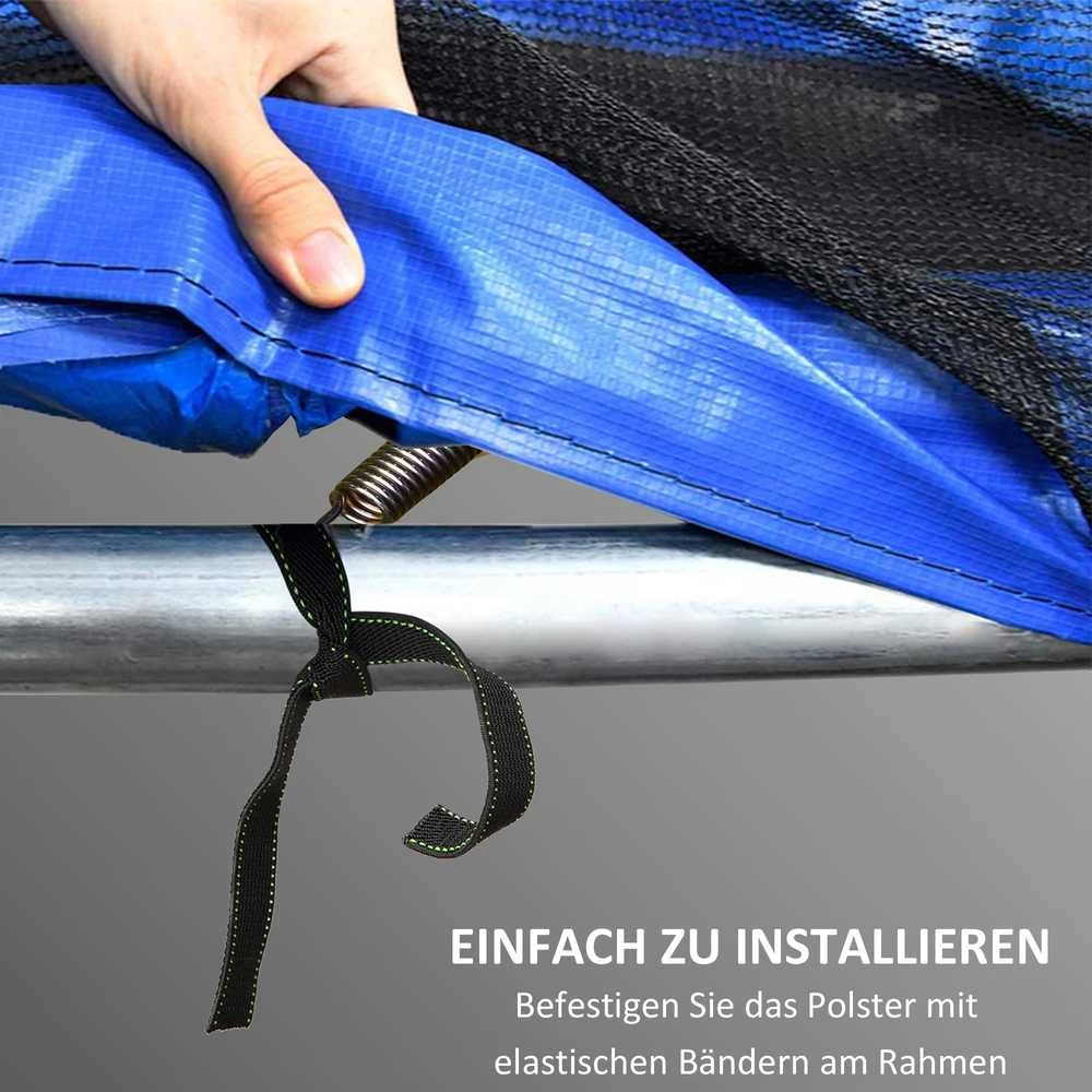 SPORTNOW batuto krašto apsauga, Ø244 cm, apsauga nuo UV spindulių, atspari oro sąlygoms, batuto priedas