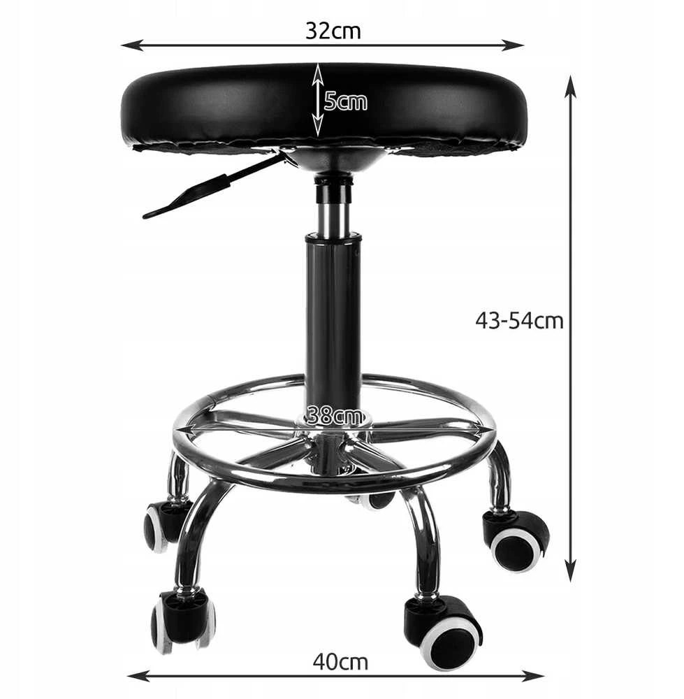 Beautylushh Kirpyklos taburetė-taburetė SF23505