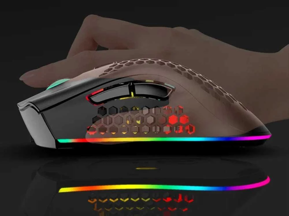 Kilimėlis Belaidė optinė pelė su RGB apšvietimu