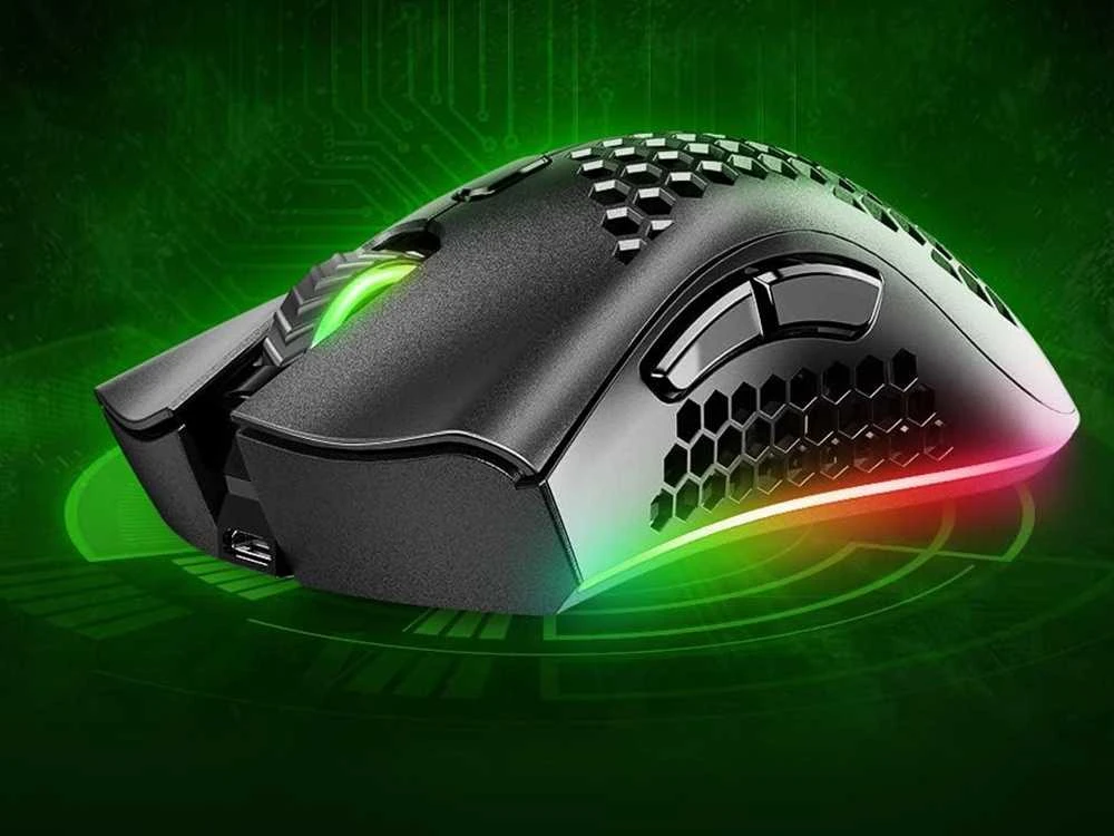Kilimėlis Belaidė optinė pelė su RGB apšvietimu