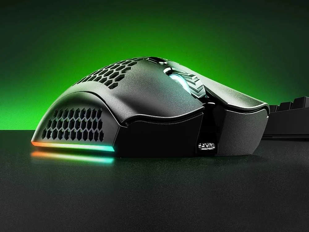 Kilimėlis Belaidė optinė pelė su RGB apšvietimu