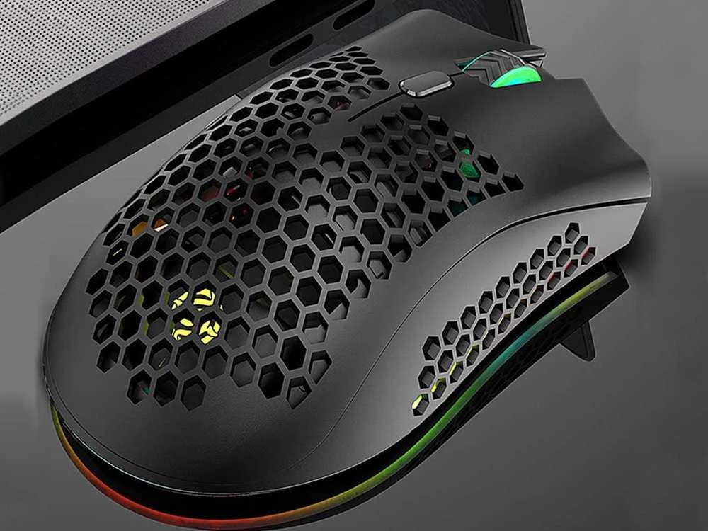 Kilimėlis Belaidė optinė pelė su RGB apšvietimu