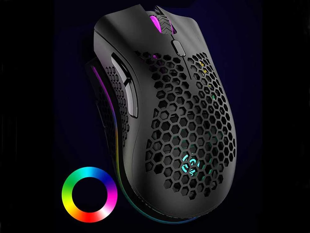 Kilimėlis Belaidė optinė pelė su RGB apšvietimu