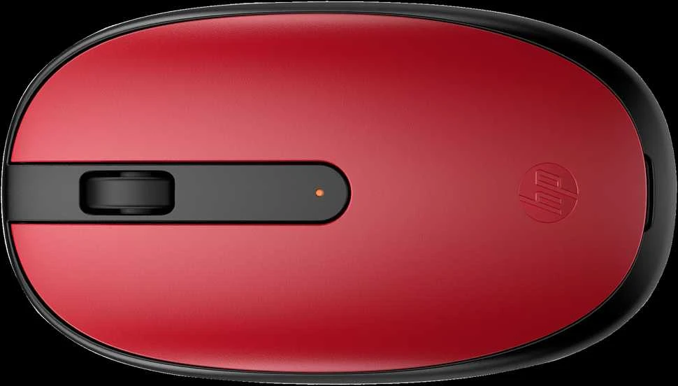 Hewlett Packard (HP) Kompiuterio Pelė - HP 240 Raudona Bluetooth Pelė